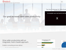 Tablet Screenshot of enablio.net